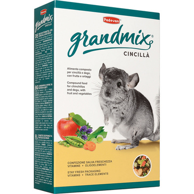Padovan Grandmix Сincilla корм для шиншилл и дегу 850 г