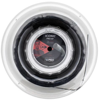 Струны для сквоша Dunlop Iconic Pro AF (200 m) - black