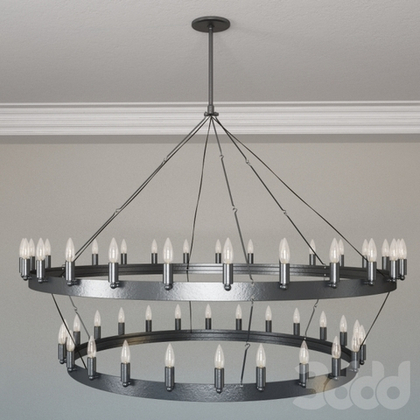 Restoration Hardware CAMINO TWO-TIER CHANDELIER LARGE