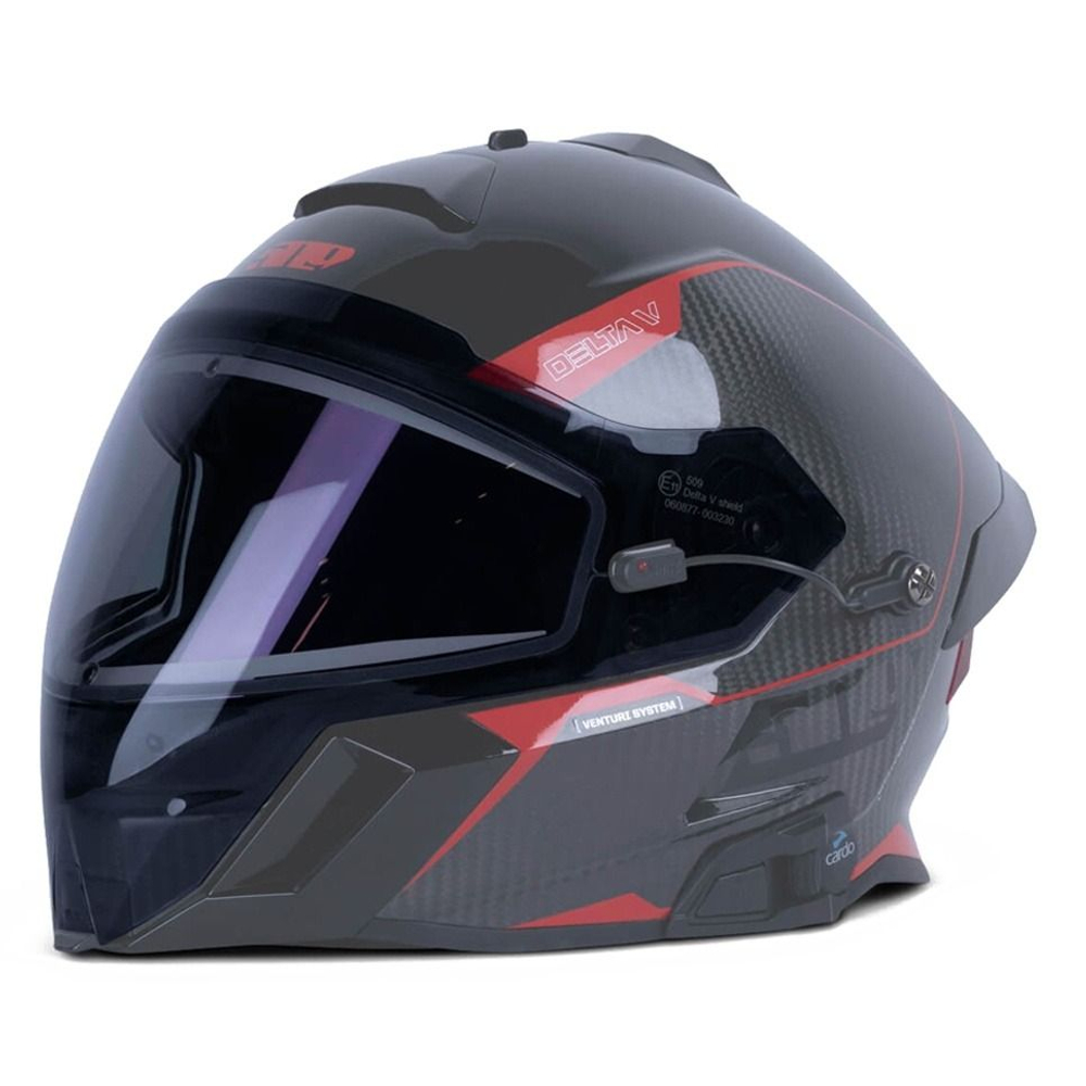 Визор 509 Delta V с подогревом (Smoke Tint, ONE SIZE FITS ALL)