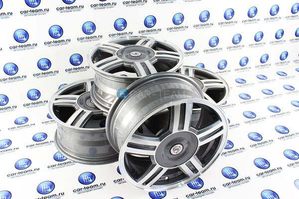 Диски Торусы R14 графитовый металлик на автомобили Лада (4шт)