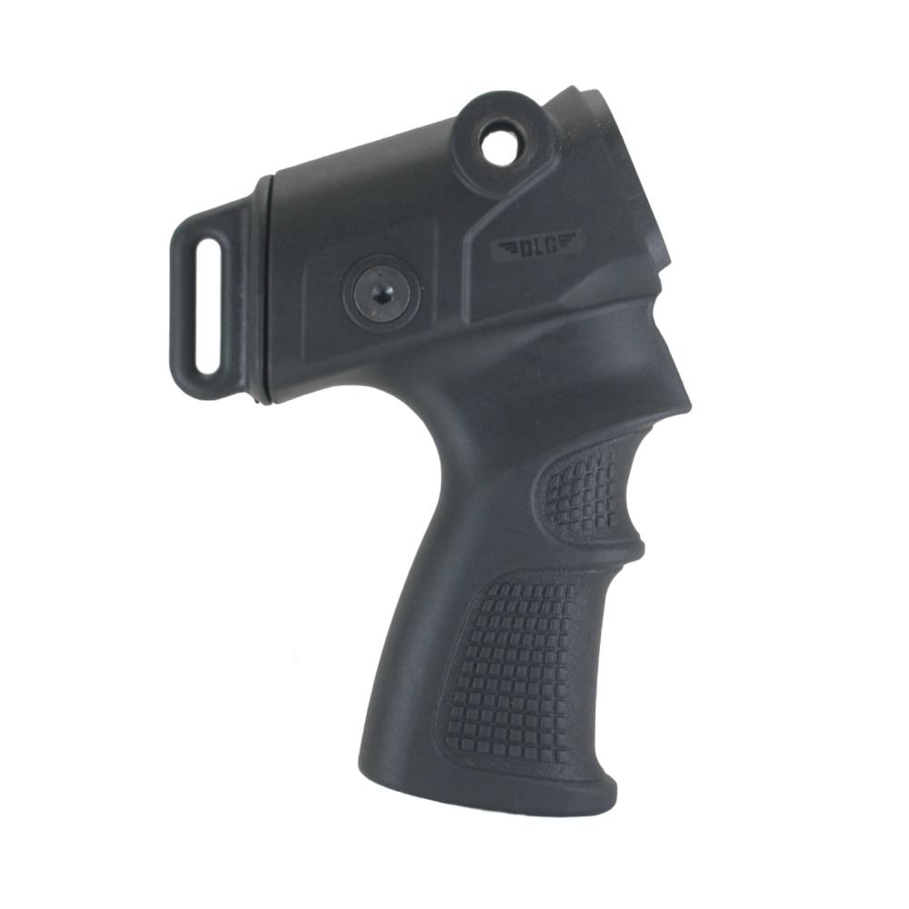 Рукоятка с заглушкой на Remington 870/750, DLG Tactical. Черный