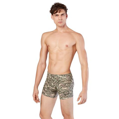 Мужские облегающие камуфляжные трусы-боксеры Doreanse Camouflage (Размер: M) (Цвет: зеленый камуфляж)
