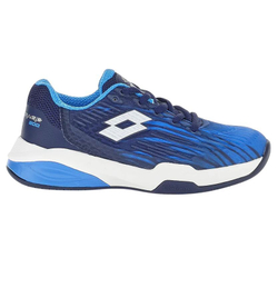Детские теннисные кроссовки Lotto Mirage 200 II PRT ALR JR - navy blue/all white/dogers blue