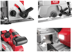 Аккумуляторная дисковая пила FLEX CS 62 18.0-EC C, 18В, диск 165/20 мм с защитным маятниковым кожухом 491322