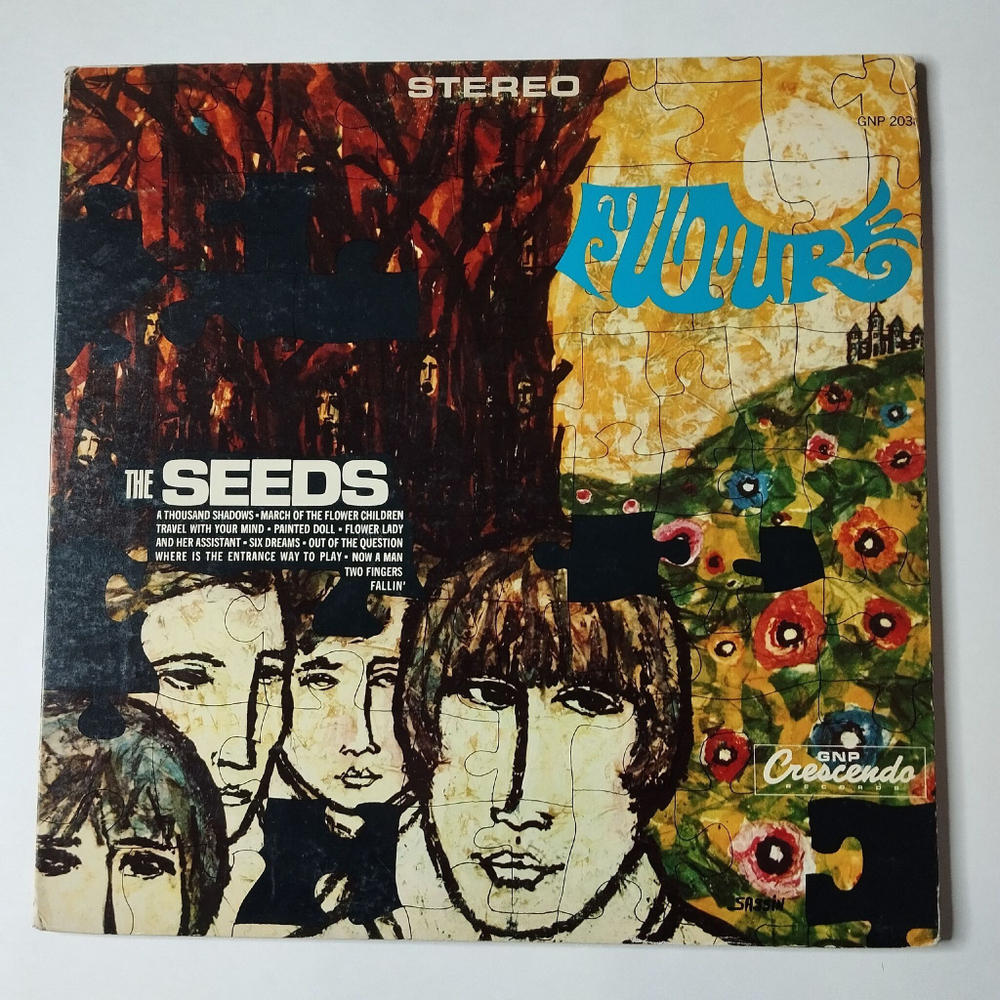 Винтажная виниловая пластинка LP The Seeds Future (USA 1967)