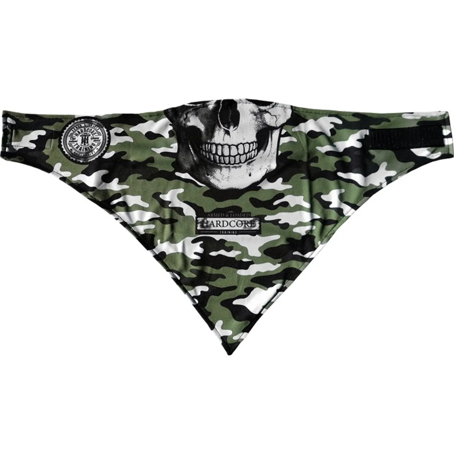 Маска-бандана Hardcore Training Scull Green Camo