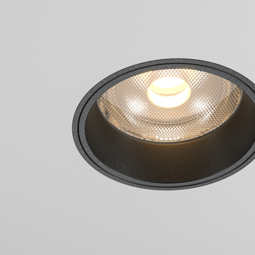 Встраиваемый светодиодный светильник Maytoni FOCUS LED DL125-L12-3K-TRS-B