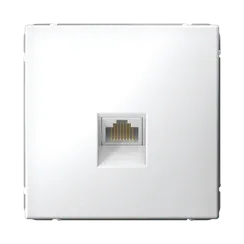 Розетка компьютерная RJ45, кат. Systeme Electric ArtGallery Белый GAL000186