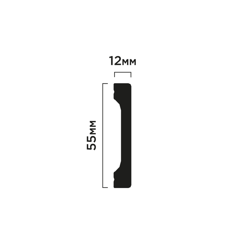 Плинтус B55V1