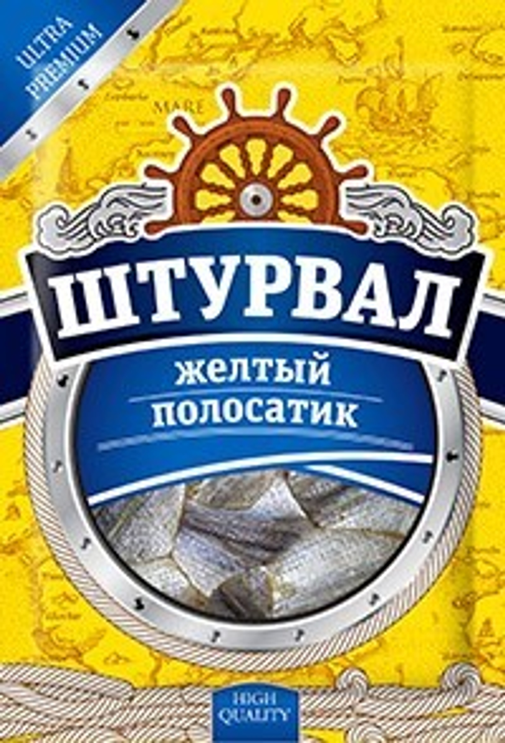 Жёлтый полосатик 36г (40)  Штурвал