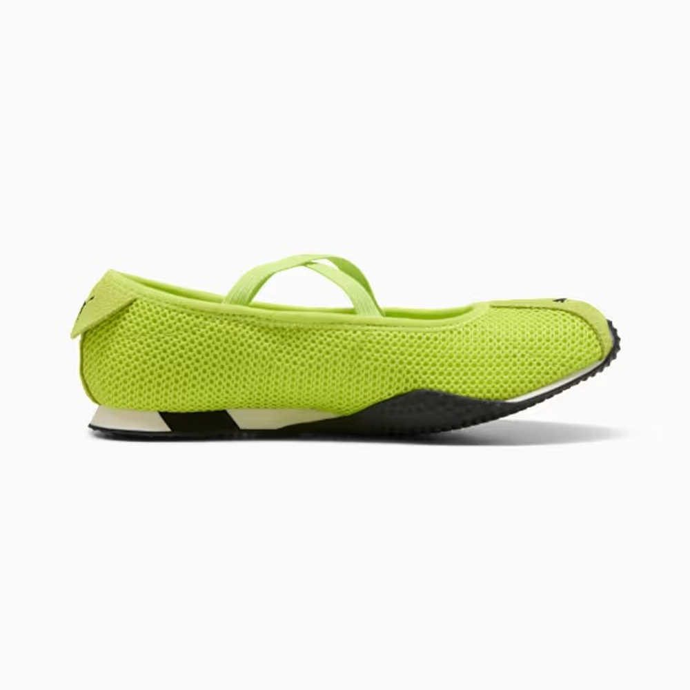 PUMA Женские кроссовки-балетки H-Street, лаймовый