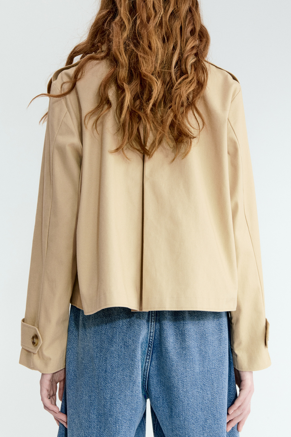 Короткий жакет в стиле тренча - H&M
