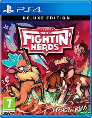 PS4 Them's Fightin' Herds Deluxe Edition (Новый, Русские субтитры, CUSA-35349)