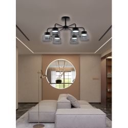 Люстра Rivoli Marsha 9193-306 6хGX53 15 Вт модерн | Rivoli