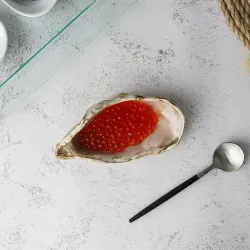 Блюдо для подачи 12,6*6,6 см h3,2 см 15 мл емкость для закусок Pearl Shell Frutti di Mare P.L. [1]