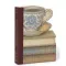 Bloknot \ Блокнот \ Notebook Eclectionery Notable Books - Cup on Books