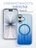 Чехол накладка iPhone 16 6.1" Gurdini Ocean Case (2) Transparent синий