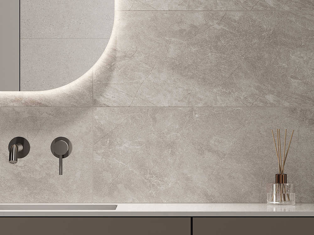 Стоун беж верх 01 / Stone beige wall 01 300х600 (1-й сорт)