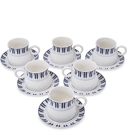 MUG-429/3 Набор из 6 чайных пар