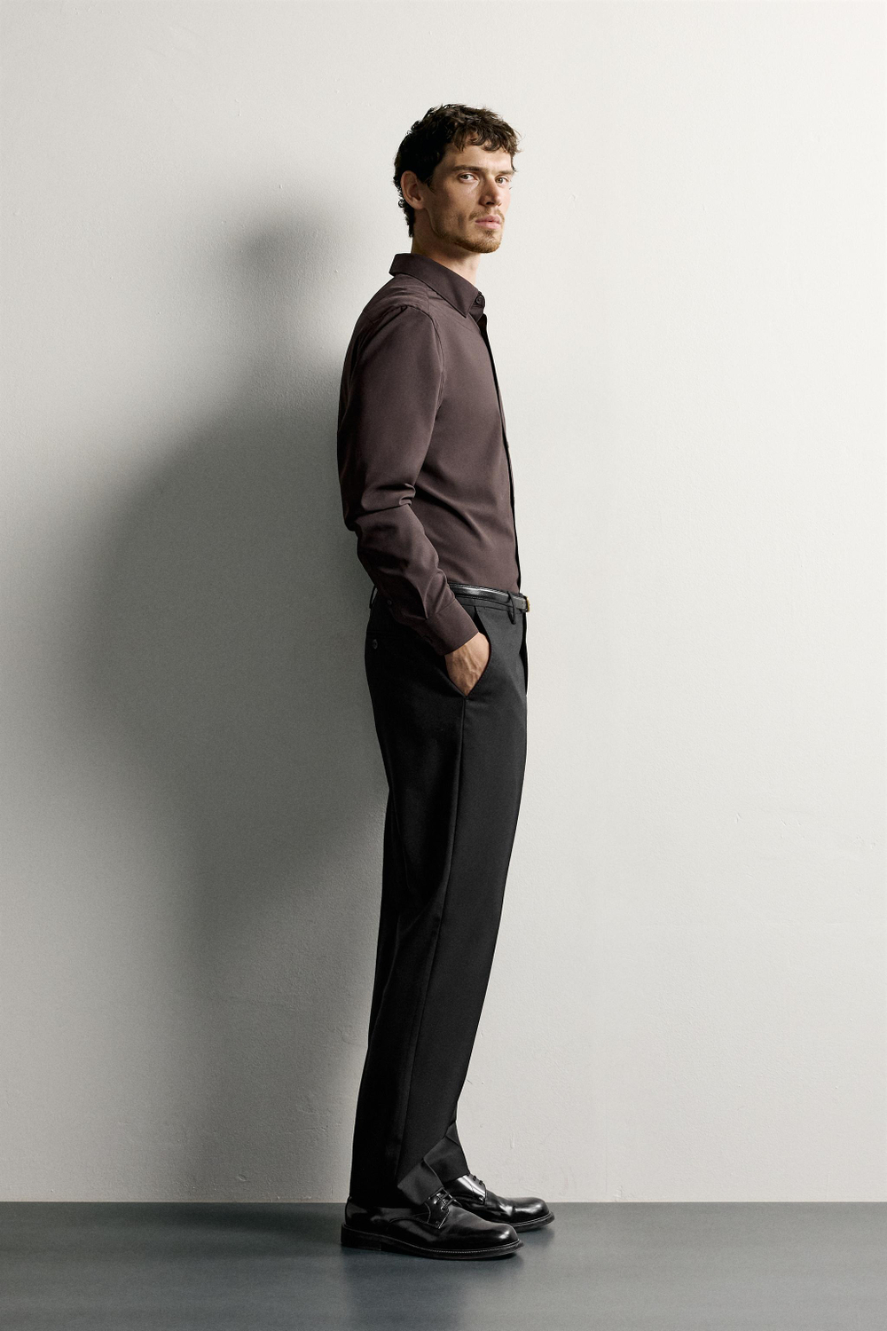 РУБАШКА SLIM FIT — ZARA