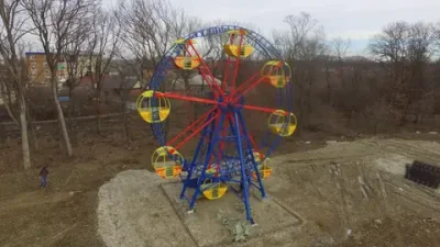 Колесо обозрения "СКАЗОЧНЫЕ УЗОРЫ" 32 места