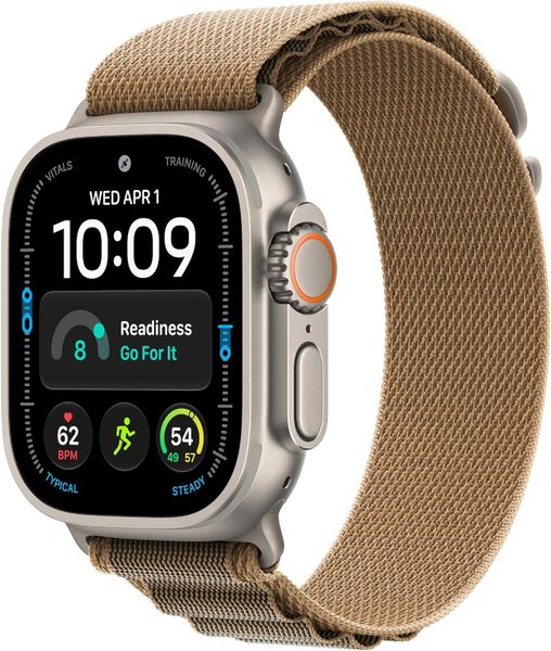 Умные часы Apple Watch Ultra 4 49 мм Natural Titanium Case with Alpine Loop (L) Пустынный | Desert