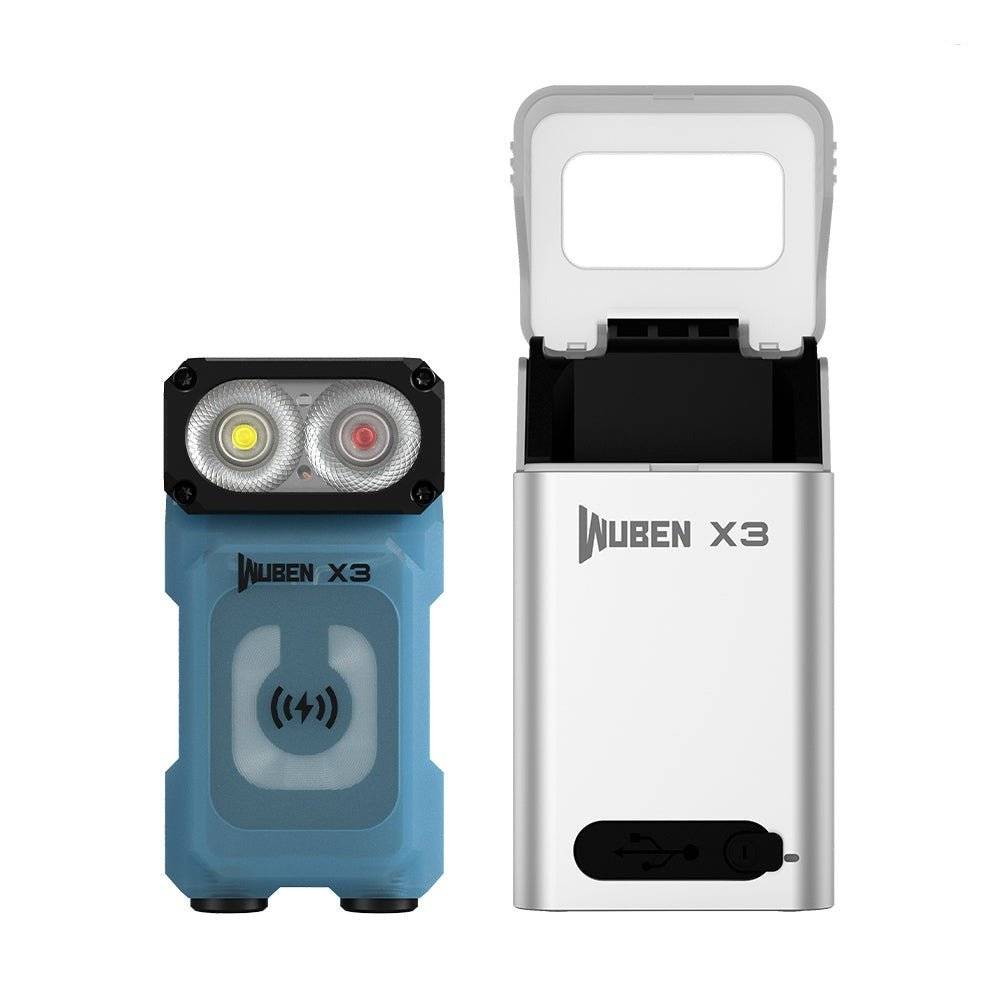 Фонарь Wuben X3 Pro синий