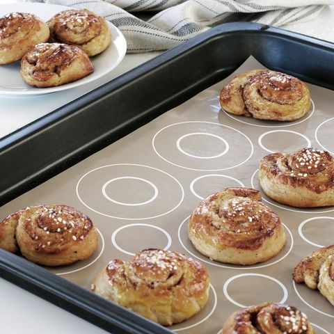 Коврик для выпечки IKEA BAKTRADITION (БАКТРАДИТИОН), Бежевый с рисунком, 41x31 см