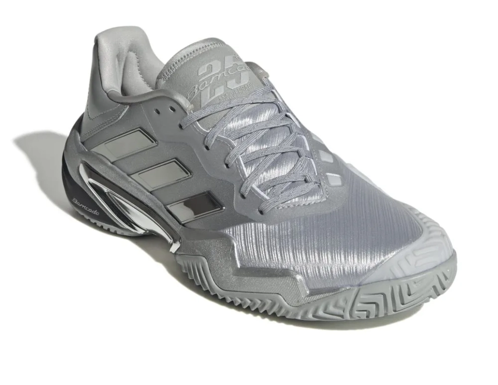 Теннисные кроссовки Adidas Barricade 13 M Silver Edition - silver metallic/silver metallic/dash grey