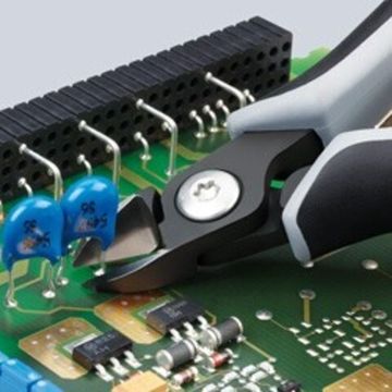 Прецизионные Бокорезы для электроники антистатические KNIPEX 79 32 125 ESD KN-7932125ESD