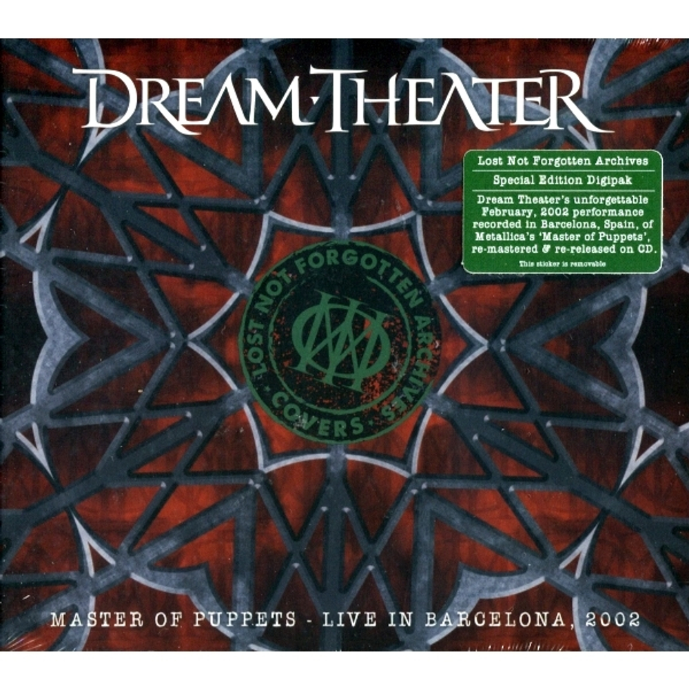 Dream Theater / Lost Not Forgotten Archives Covers - Master of Puppets - Live in Barcelona, 2002 (Special Edition)(CD)
