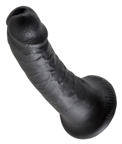 Фаллоимитатор Pipedream King Cock 6 черный 17 см