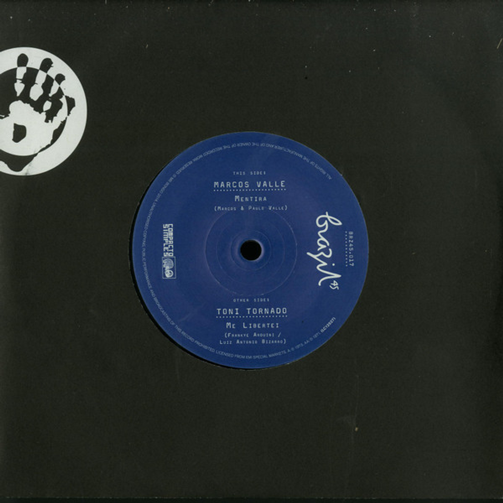 Marcos Valle / Toni Tornado - Mentira / Me Libertei - 7''