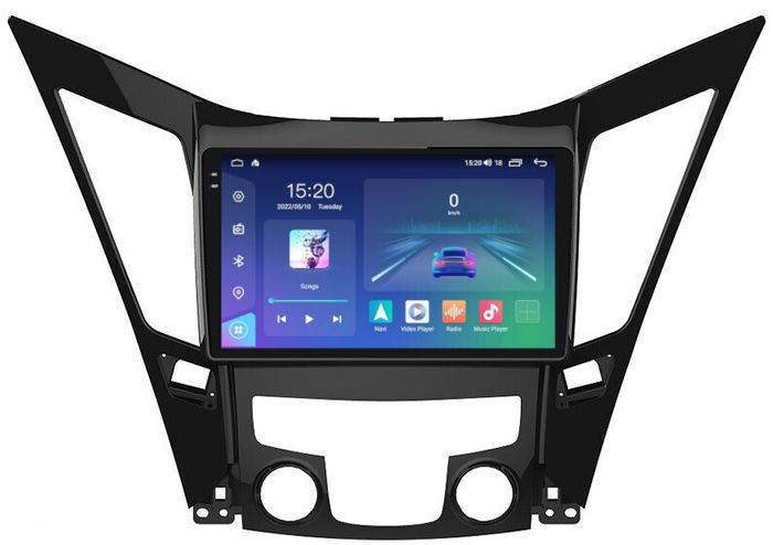 Магнитола для Hyundai Sonata 2010-2013 (YF) - Parafar PF310RN2K на Android 13, Быстрая, QLED+2K, CarPlay, 4G SIM-слот