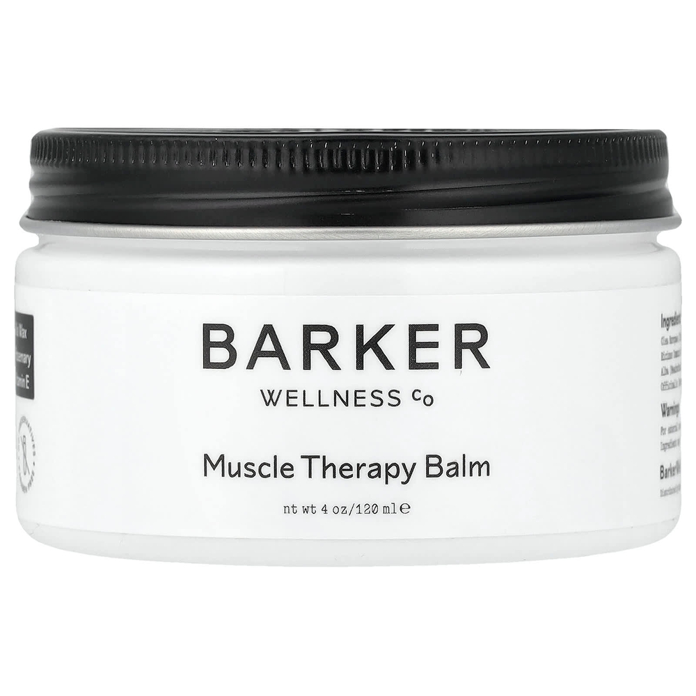 Barker Wellness Co, бальзам для восстановления мышц, 120 мл (4 унции)