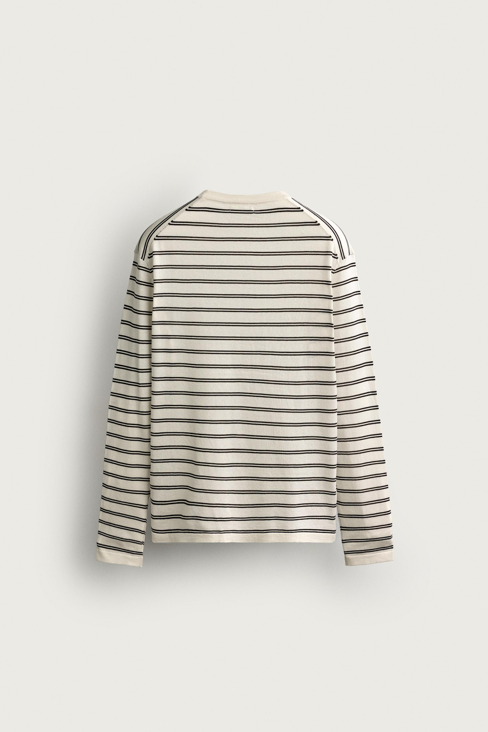 ЛЕГКИЙ ЖАККАРДОВЫЙ СВИТЕР В ПОЛОСКУ — ZARA · 3920/357
