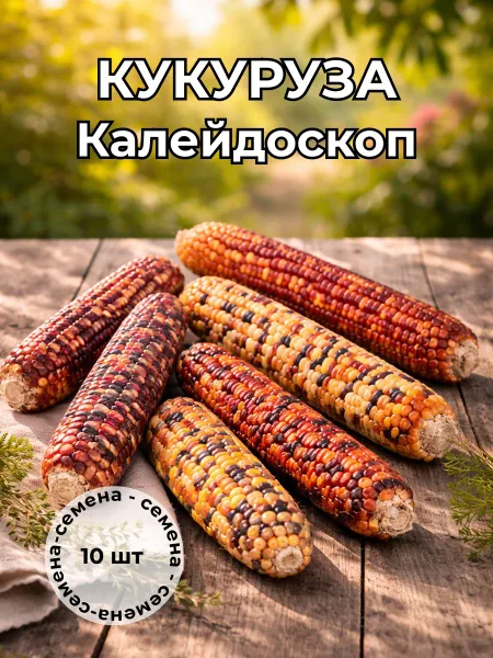 Кукуруза Калейдоскоп — семена, 10 шт.