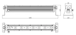 Involight BATBAR600W