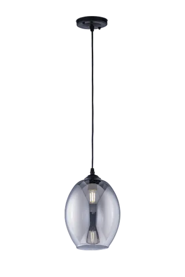 Светильник подвесной Rilon 06197/1P Black, 40 Вт, золотой