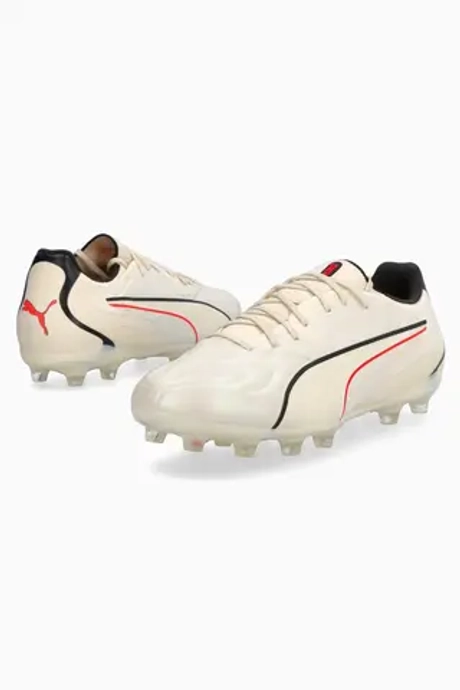 Бутсы Puma King 20 Pro FG/AG - белый