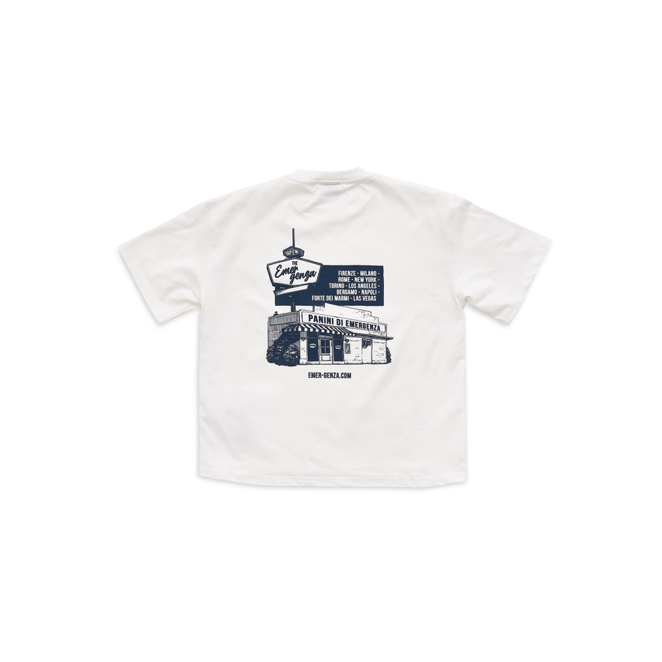 PANINI CROPPED T-SHIRT OVERSIZED