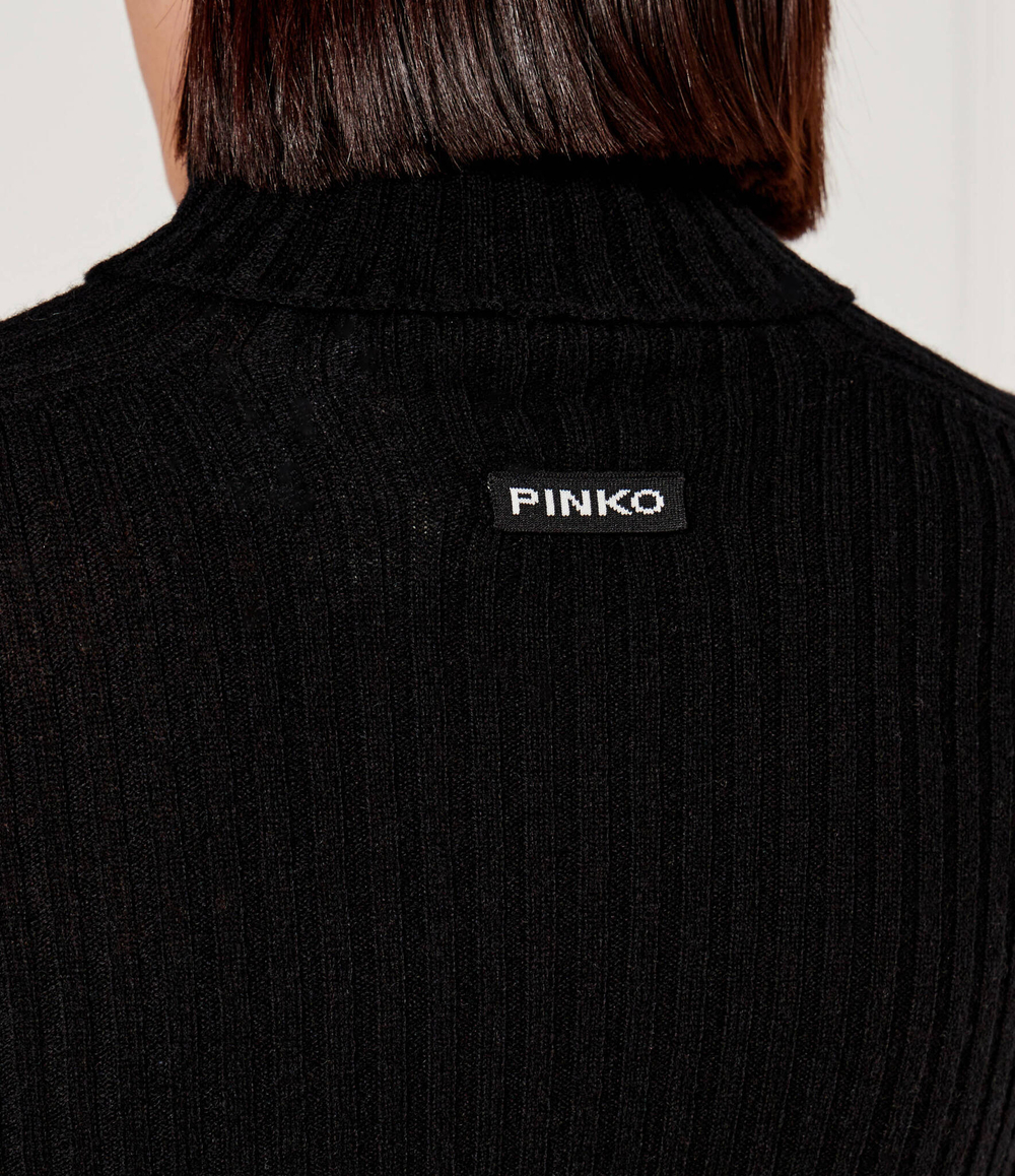 Хлопковое платье HIGHLANDER Pinko - черный(104470 A278)