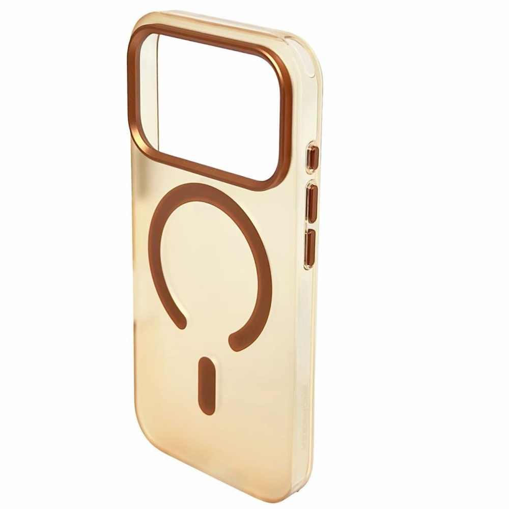 Накладка для i-Phone 17 Pro Max Keephone Dazzle Pro MagSnap оранжевый