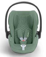 Коляска 3 в 1 Cybex Priam IV Chrome Brown complete и автокресло Cloud T i-Size Leaf Green Plus Leaf Green