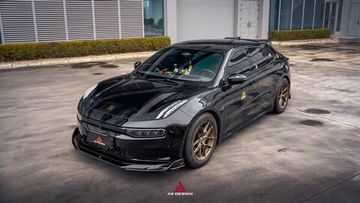 Комплект обвеса AE Design для Zeekr 001 2024-2026 чёрный глянец