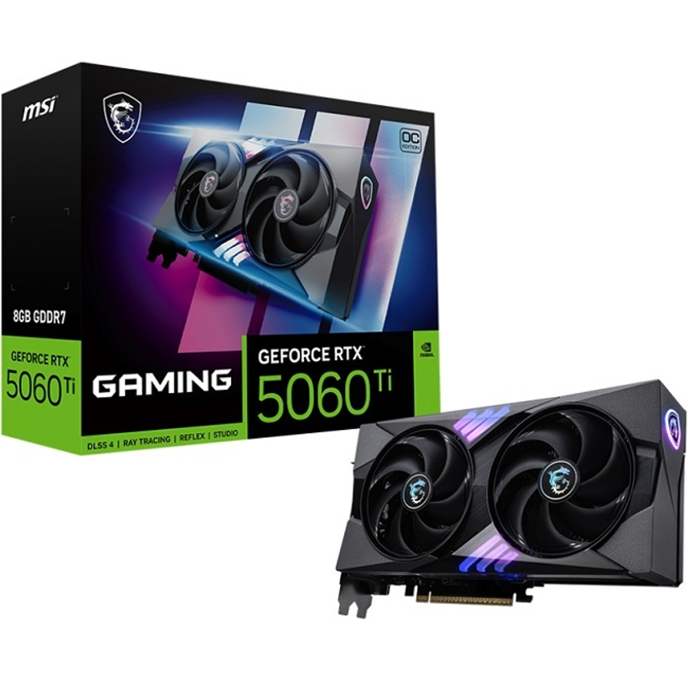 Видеокарта MSI GeForce RTX 5060 Ti GAMING OC 8GB (G506T-8GC)