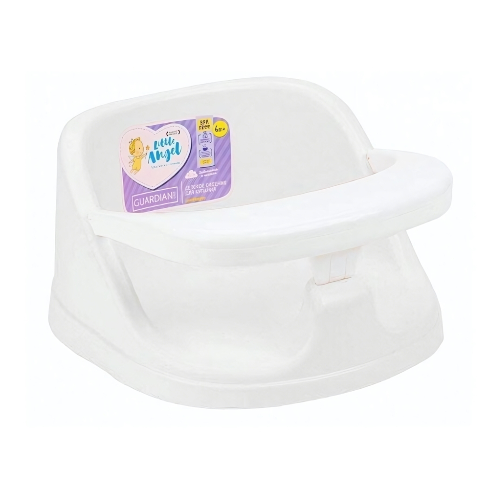 Сиденье для купания детей "Kinder" 360х315х185 мм (белый)