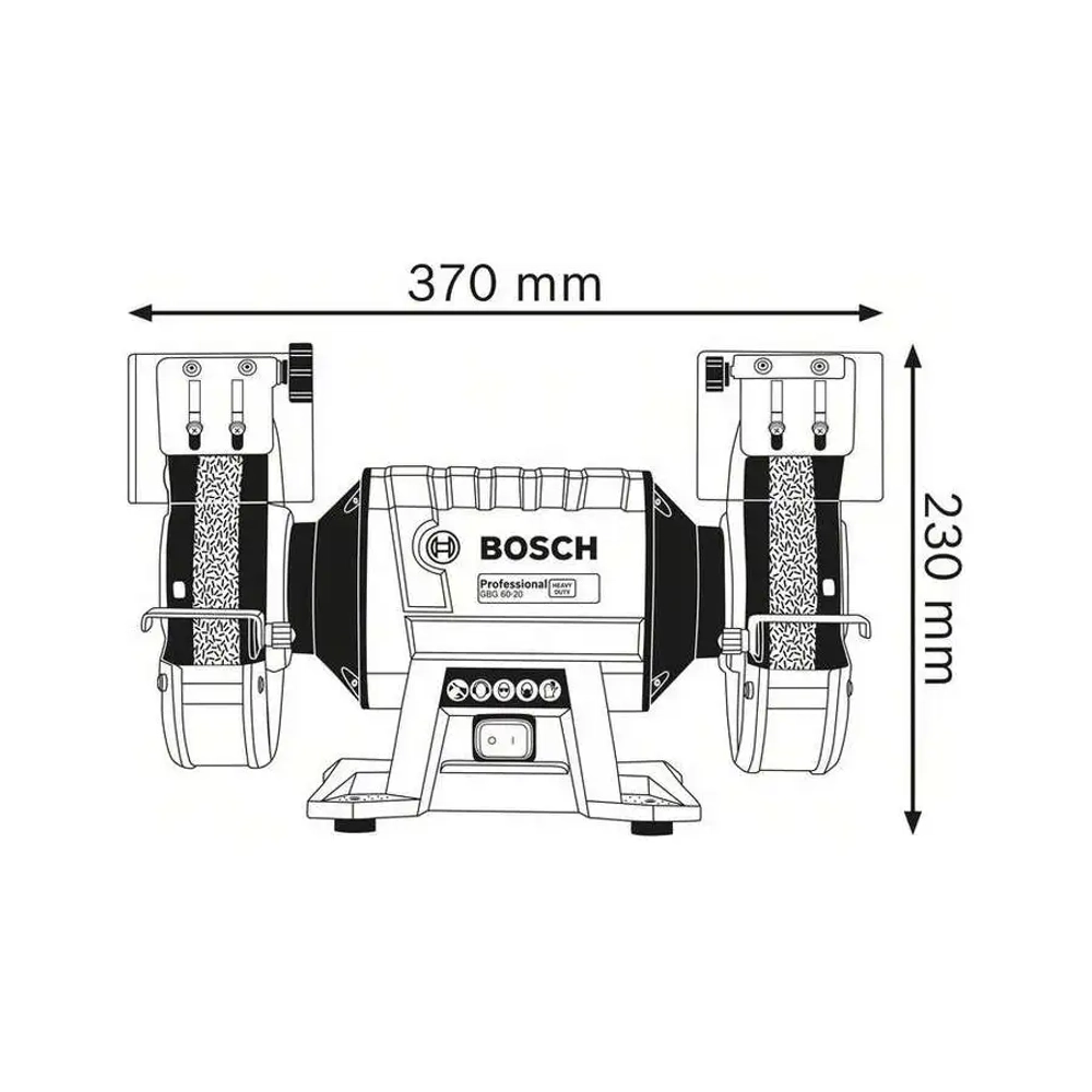 Точильный станок GBG 60-20 BOSCH 060127A400