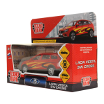 Модель ин. мет. "LADA Vesta Cross Спорт" 12см. VESTA-CROSS-S (Технопарк)